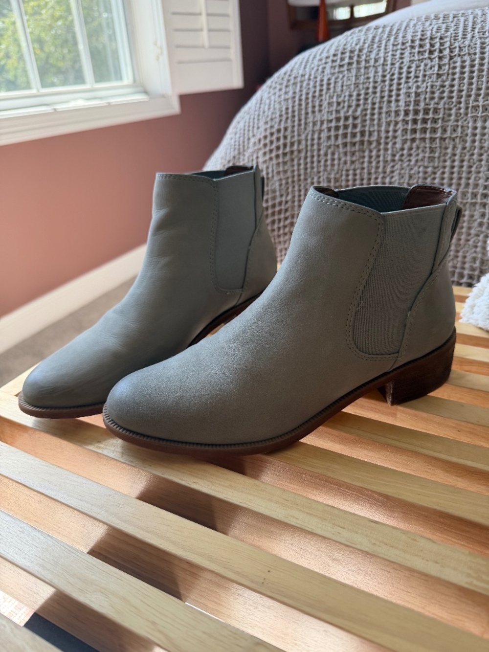 Carlin Ankle Boot Grey 6.5